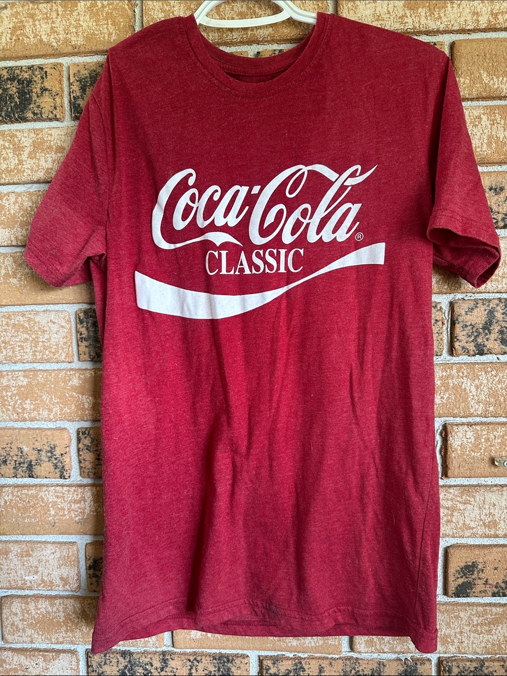 Coca Cola Classic Red Graphic Short Sleeve Tee